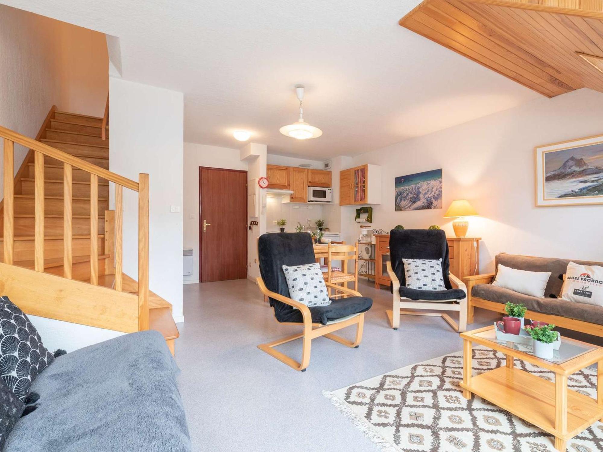 Duplex Confortable Avec 2 Chambres, Balcon Et Parking A Saint Lary Village, Proche Des Thermes Et Telecabine - Fr-1-296-336 Dış mekan fotoğraf